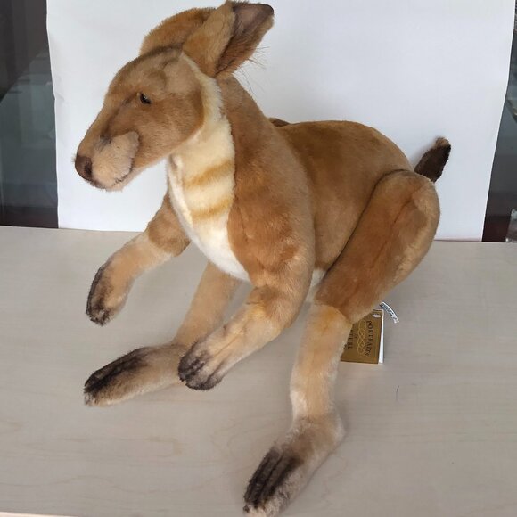 Hansa Handcrafted Kangaroo, Male Stuffed Animal Brand New w/ Tag - Picture 7 of 13